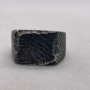 Buck Palmer Square Signet Ring